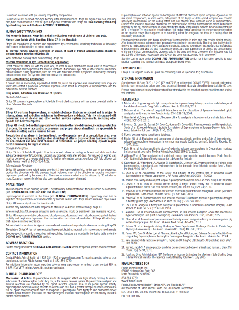 Ethiqa XR Full Prescribing Information